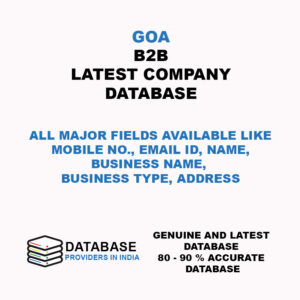Goa B2B Latest Company Database