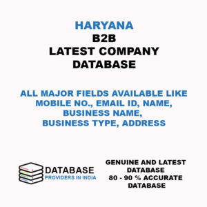 Haryana B2b Latest Company Database