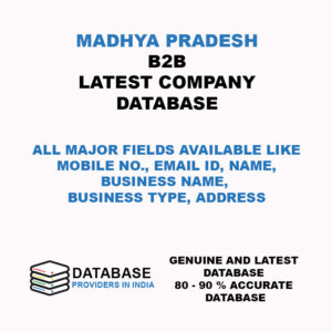 Madhya Pradesh B2b Latest Company Database