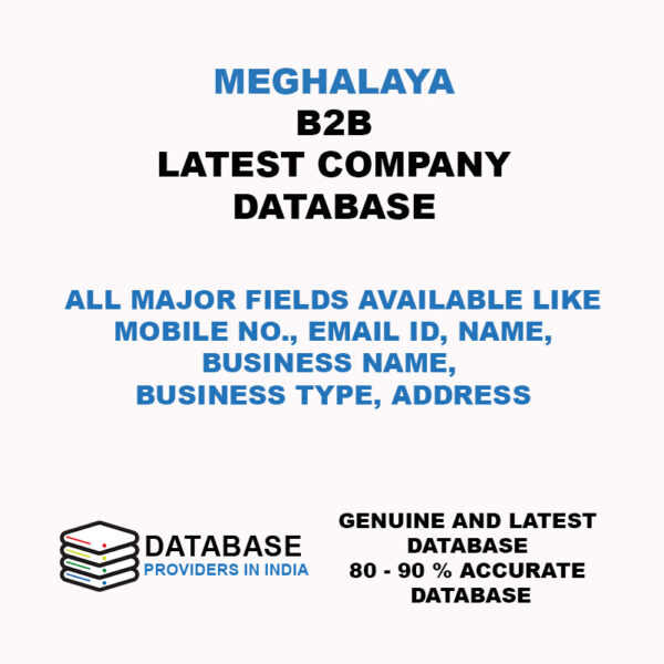 Meghalaya B2b Company Database