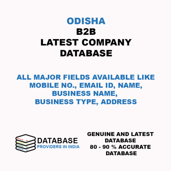 Odisha B2b Company Database