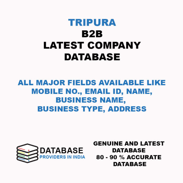 Tripura B2B Company Database