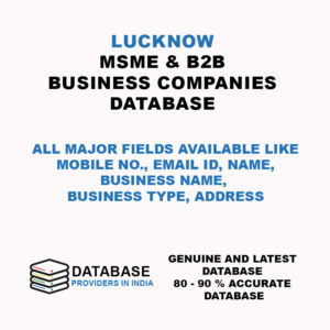Lucknow MSME Business and Companies List Database