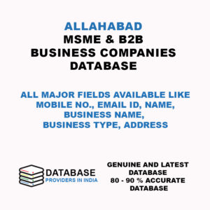 Allahabad MSME Business and Companies List Database